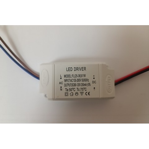 Драйвер для светодиодов LED-(25-36)х1W IP20 Код. 58623