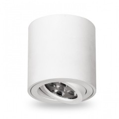 Накладной потолочный светильник Feron ML302  круг белый поворотный Код.59437